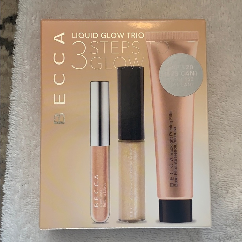 MAKEUP- NWT Becca Limited Edition Liquid Glow Trio